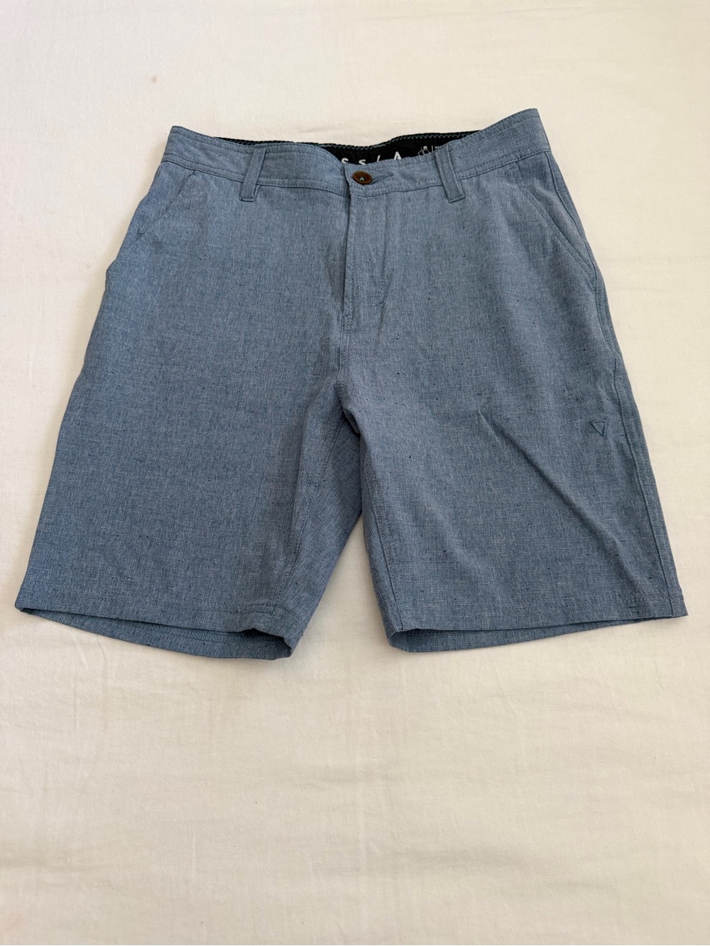 VISSLA Kids Chambray Blue Shorts
